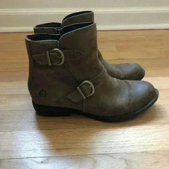 Born Distressed Leather Grado Bootie Size 6.5 Excellent Condition - Picture 3 of 10